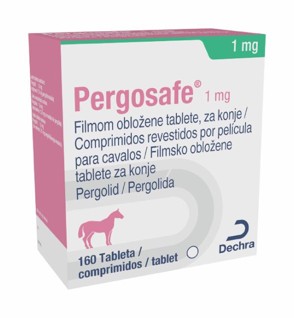 Pergosafe 1 mg filmsko obložene tablete za konje